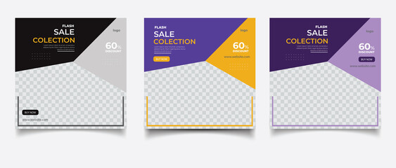 great sale concept banner template design. Discount abstract promotion layout poster
