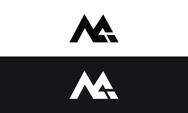 ma letter logo