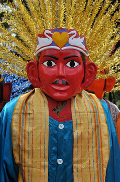 Ondel ondel puppet from Jakarta-Indonesia