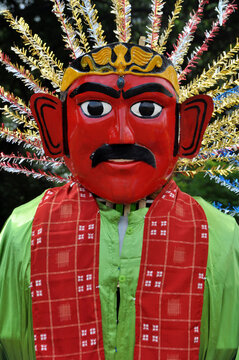 Ondel ondel puppet from Jakarta-Indonesia