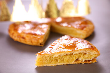 galette des rois- epiphany cake and crown