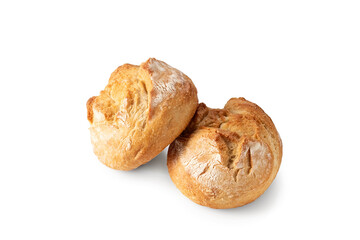 buns isolated on a white background