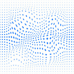 Abstract Halftone Dotted Pattern .Mesh Seamless texture for your design. Half tones can be used for background.