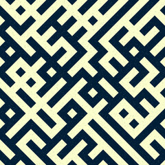 Abstract Geometric Pattern generative computational art illustration