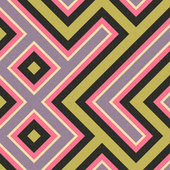 Obraz premium Abstract Geometric Pattern generative computational art illustration