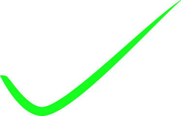 細いチェックマーク