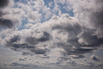 Abstract natural background with clouds