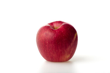 red apple isolated on white background