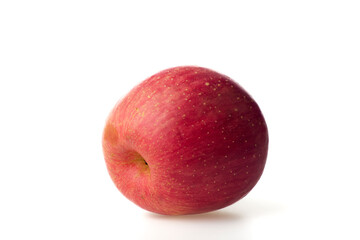 red apple isolated on white background