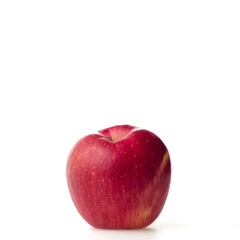 red apple isolated on white background