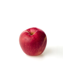 red apple isolated on white background