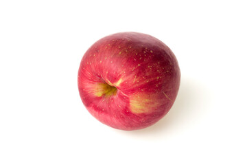 red apple isolated on white background