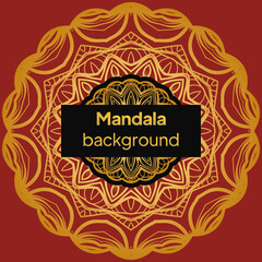 Vector, Floral dream, Oriental mandala. Vintage decorative elements. Vector super illustration.