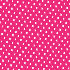 Pink and white Polka Dot seamless pattern. Vector background.