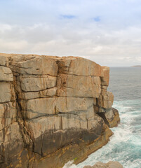 The Gap in the Torndirrup National Park in the south off Albany in Western Australia