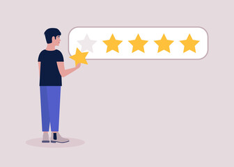 Star rating concept
