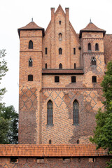 Malbork Castle, formerly Marienburg Castle, the seat of the Grand Master of the Teutonic Knights, Malbork, Poland