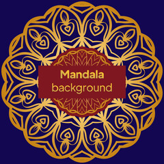 Vector, Floral dream, Oriental mandala. Vintage decorative elements. Vector super illustration.