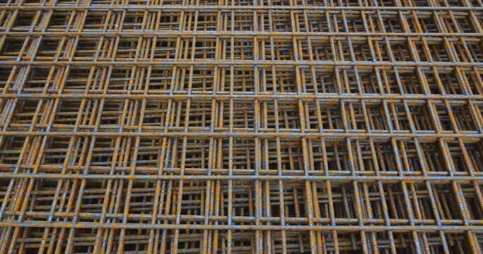 Armature iron net for concrete