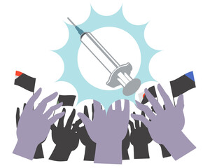 世界のワクチン争奪戦