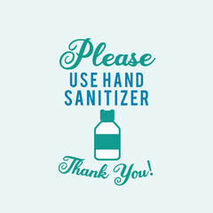 Please use hand sanitizer illustration concept coronavirus Covid-19. Corona virus from Wuhan China. Stock