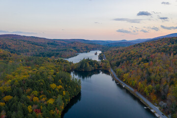 Naklejka premium Amherst Lake - Vermont