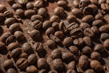 Still life coffee- dark food photo