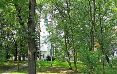 Obraz premium Przeworsk , Zarzecze, Krzyże, Park