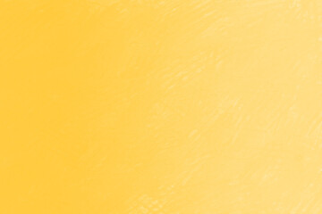 Modern contemporary acrylic background. Yellow texture made with a palette knife. Abstract painting on paper. Mess on the canvas.