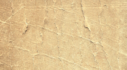 old vintage yellow paper with cracks