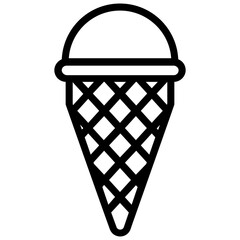 Obraz na płótnie Canvas Ice Cream Cone 