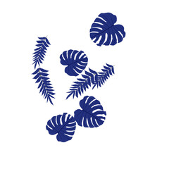 Trendy vector tropical pattern