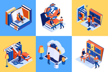 Online Library Isometric Concept