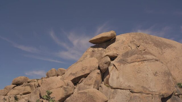 Joshua Tree National Park Cap Rock Time Lapse Mojave Desert California USA