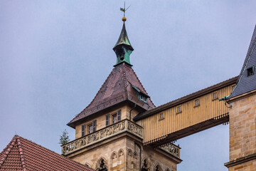 Fototapeta na wymiar Stadtkirche St. Dionys in Esslingen am NEckar