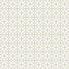 Seamless geometric pattern .Fine lines. Brown color.