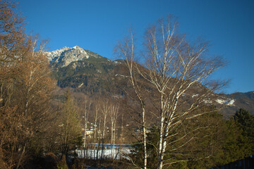 Vaduzer Landschaft in Liechtenstein 16.12.2020