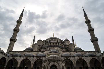 Fototapeta na wymiar Sultan Ahmed - Blue Mosque, Istanbul
