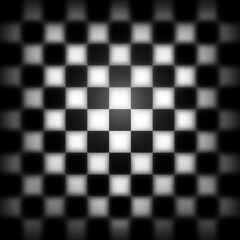 Vector illustration race flag. Checkered abstract background. Symbol of finish.