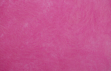 Textura de superfície têxtil sintético com transparência em cor de rosa