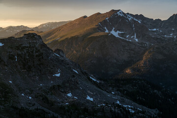 Sunset in Colorado's Indian Peaks Wilderness