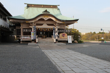 tenmangu shrine in okayama (japan)
