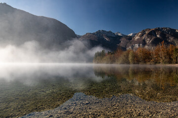 Bohinj Valley of the Julian Alps. Slovenia, Europe.