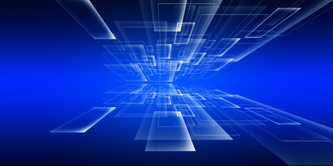 
Abstract background dynamic geometric shapes website landing page or banner template modern style  illustration