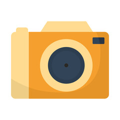 camera with a orange color