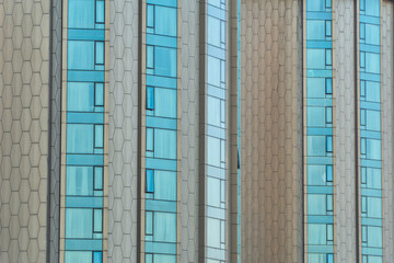 windows of a office building