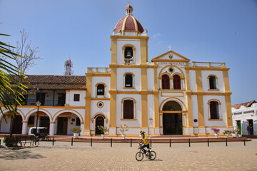 Church of the Immaculate Conception in colonial Santa Cruz de Mompox, Bolivar, Colombia