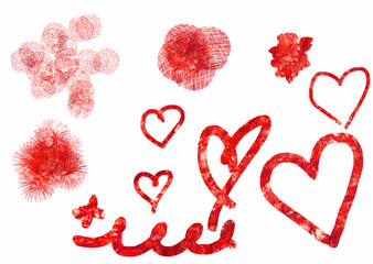 heart brush stroke for photoshop