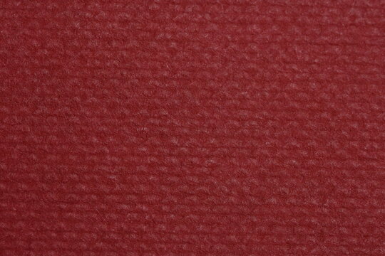 Red Maroon Color Of Paper Surface Texture Background. Image Photo