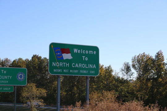 north Carolina state line